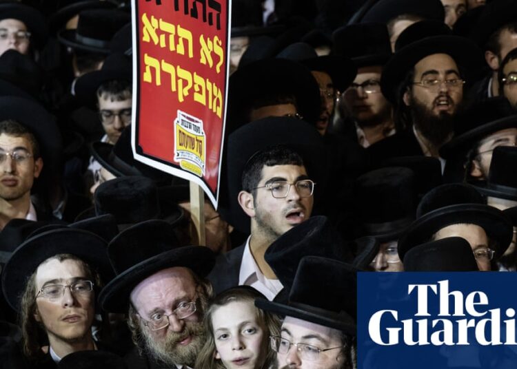 Teen killed by bus throughout ultra-Orthodox protest in opposition to conscription in Jerusalem | Israel Teen killed by bus throughout ultra-Orthodox protest in opposition to conscription in Jerusalem | Israel