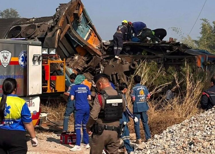 A minimum of 22 individuals killed when crane falls on prepare in northeast Thailand | Transport Information