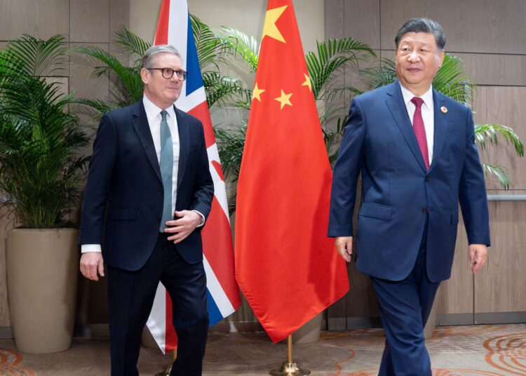UK’s Starmer heads to China to restore ties as he navigates tensions with US