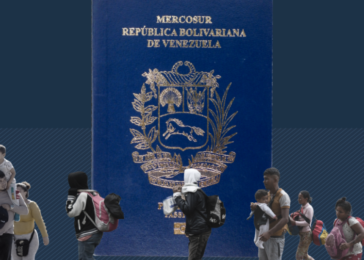 Which international locations host the biggest Venezuelan populations? | US-Venezuela Tensions Information