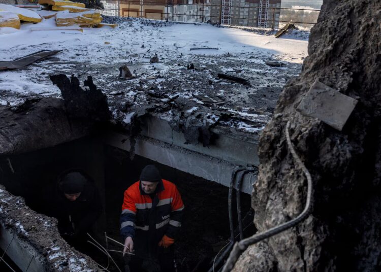 Winter pierces Kyiv houses after Russia knocks out warmth