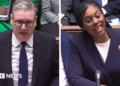PMQs dwell: Starmer and Badenoch conflict over digital ID U-turn