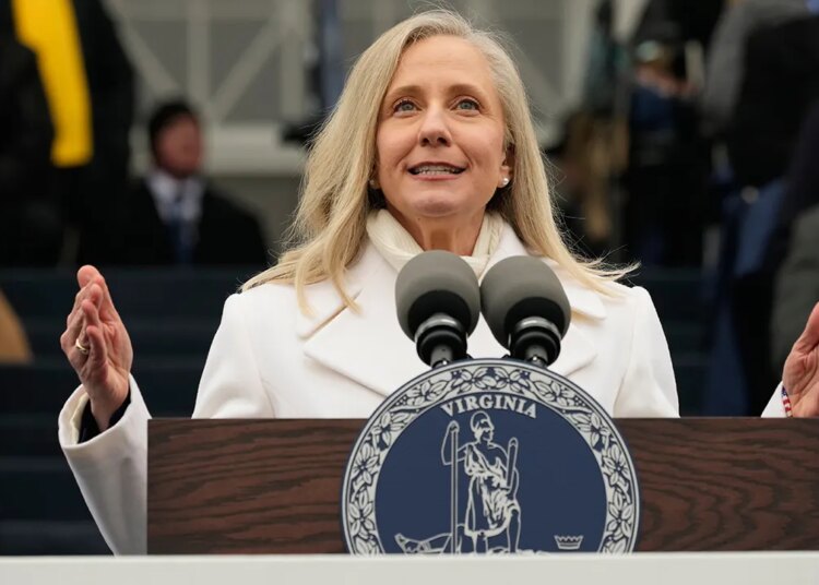 Spanberger slams Trump administration throughout her inauguration speech in Virginia