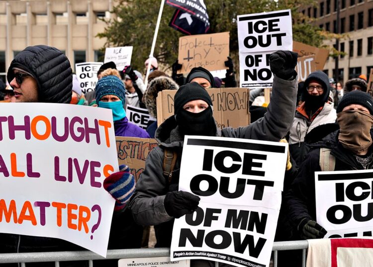 College of Minnesota teams lead ‘Nationwide Shutdown’ anti-ICE protest
