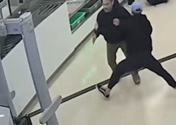 TSA checkpoint breach at Atlanta airport: Bystander tackles Fabian Leon
