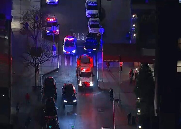 Officer-involved capturing with a knife-wielding suspect inside NYC hospital