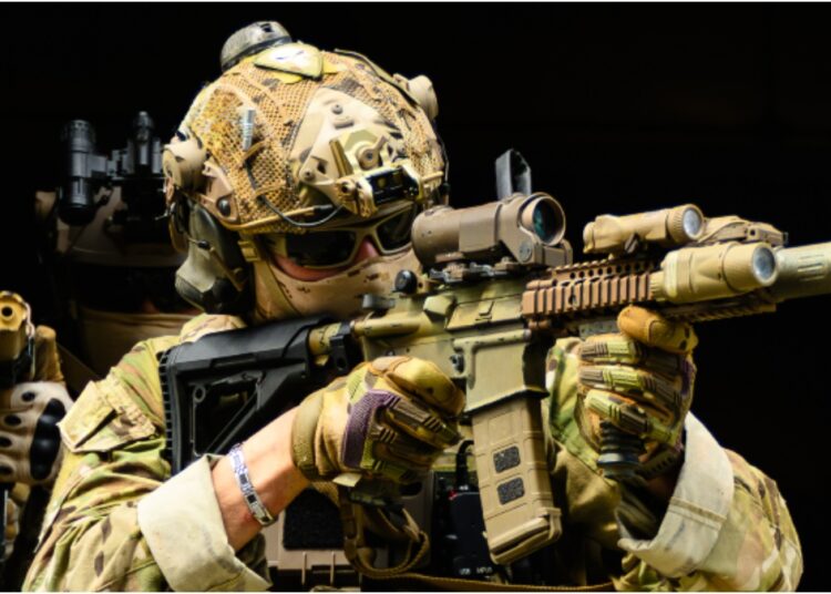 Epic Photograph Of Delta Power Operators With Hatchets Goes Viral