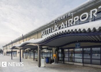 Hundreds of vacationers stranded in Lapland as chilly grounds flights