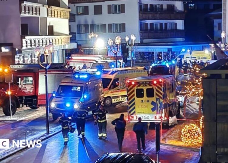 ‘A number of’ folks killed after explosion in Swiss ski resort bar, police say