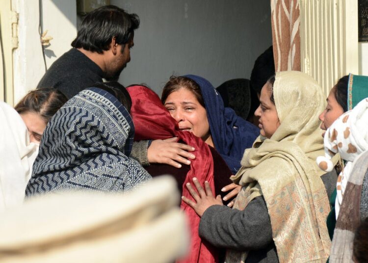 Fuel cylinder explosion kills bride, groom and 6 others at wedding ceremony in Pakistan