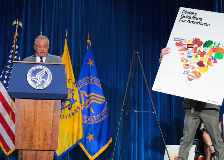 RFK Jr.’s new meals pyramid places meat and dairy on high — and it doesn’t add up