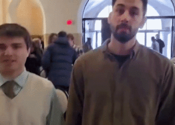 Federal officers examine church disruption by protesters in St. Paul