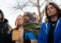 Rep Ilhan Omar faraway from ICE facility throughout Minneapolis go to