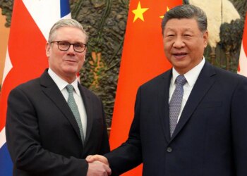 UK Prime Minister Keir Starmer meets Chinese language President Xi Jinping