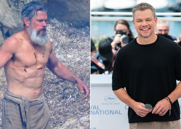 Matt Damon slimmed right down to ‘highschool’ weight for ‘The Odyssey’ film position