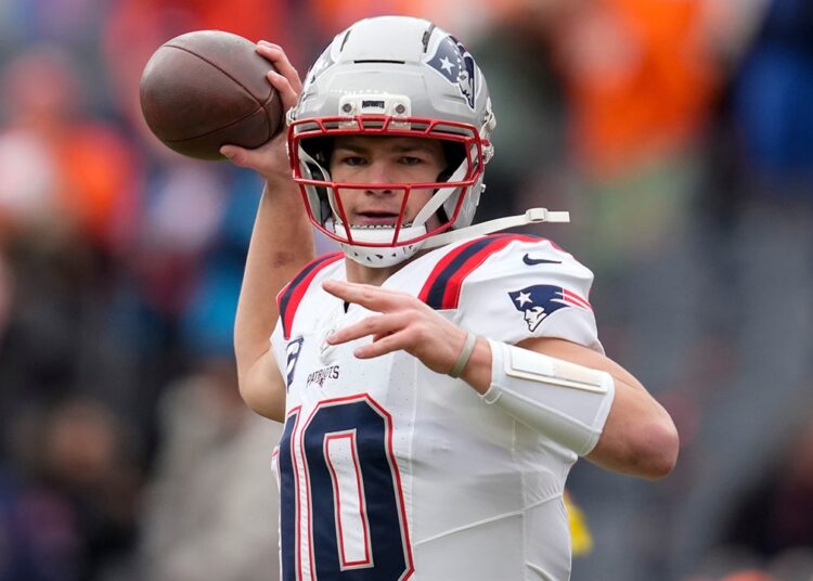 Drake Maye closes in on NFL immortality as Patriots beat Broncos