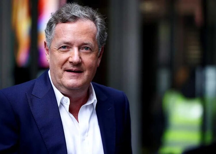 Piers Morgan suffers damaged leg after tripping incident in London