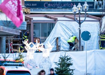 Explosive fireplace kills a number of individuals at Swiss Alps bar on New 12 months’s