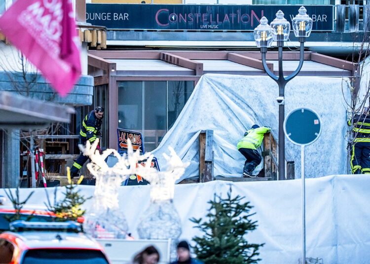 Explosive fireplace kills a number of individuals at Swiss Alps bar on New 12 months’s