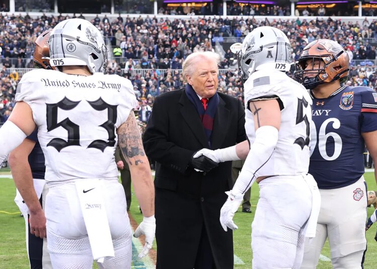 Trump plans govt order defending Military-Navy recreation broadcast slot