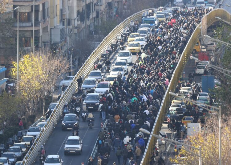 Deaths reported throughout widening protests in Iran sparked by ailing financial system : NPR