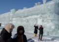 Photographs present Harbin ice pageant in northern China