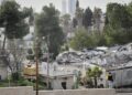 Israeli crews goal UNRWA websites in east Jerusalem