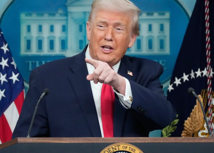 Dwell updates: Trump talks international coverage earlier than Davos speech