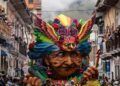 Images present Carnival celebrations within the Colombian metropolis of Pasto – ABC Information