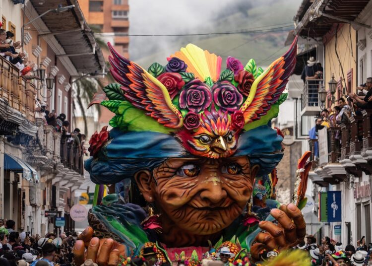 Images present Carnival celebrations within the Colombian metropolis of Pasto – ABC Information