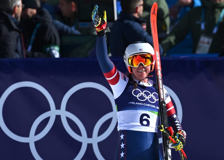 Breezy Johnson Captures First American Gold at Olympics With Downhill Win