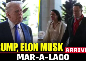US President Trump, Elon Musk arrive at Mar-a-Lago for Dan Scavino’s marriage ceremony | USA