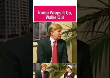 Trump Says “Good Luck,” Walks Out #trump #donaldtrump #uspresident #maga #reporter