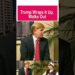 Trump Says “Good Luck,” Walks Out #trump #donaldtrump #uspresident #maga #reporter