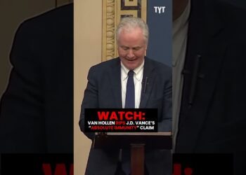 Van Hollen RIPS J.D. Vance's “Absolute Immunity” Declare