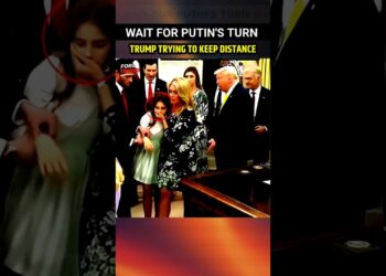 🪑 Putin Seats Her Gently | Trump Retains Distance।! #shorts