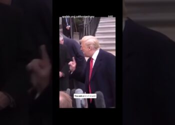 Donald Trump Hilarious Response to a Query! 🤣 #brief #information #trump