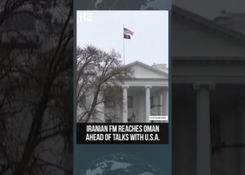 Iranian FM Arrives in Oman For Potential Nuclear Talks With USA | Trump | #Shorts