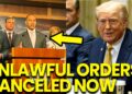 JUST IN: Cupboard Faces REMOVAL as Trump's UNLAWFUL Orders Get KILLED!!