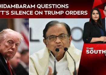 P Chidambaram Information | Why Is The Authorities “Shy” Of Disclosing Trump's Orders? Asks P Chidambaram