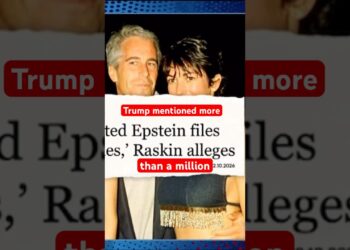 Trump talked about greater than one million instances within the new Epstein recordsdata #trump #epsteinfiles