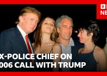 Ex-police chief says Trump instructed him in 2006 'everybody' knew of Epstein's behaviour | BBC Information