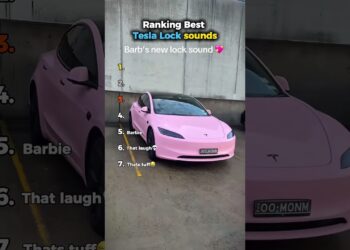 Rating finest Tesla lock sounds.