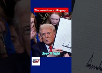 Lawsuits Flood Trump’s Second Time period