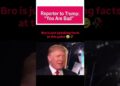 Reporter Tells Trump “You’re Dangerous” #trump #donaldtrump #maga #uspresident