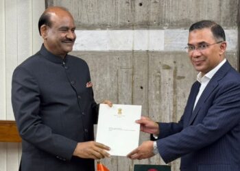 Om Birla meets new Bangladesh PM Tarique Rahman, palms over PM Modi’s letter