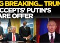 Trump Indicators Orders LIVE | 'I'd Like To Purchase…': Trump Accepts Putin's Provide; US To Ditch Zelensky?