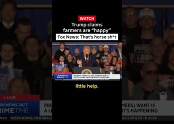 Trump claims farmers are “pleased” Fox Information: That’s horse dh*t