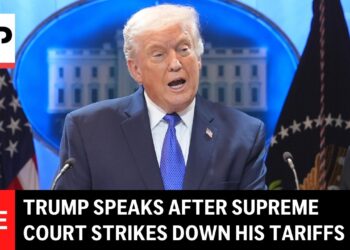 LIVE: Trump speaks after Supreme Court docket strikes down his tariffs