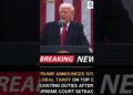 Trump to signal government order to impose 10% international tariff. #shorts #trumptariffs #breakingnews #information
